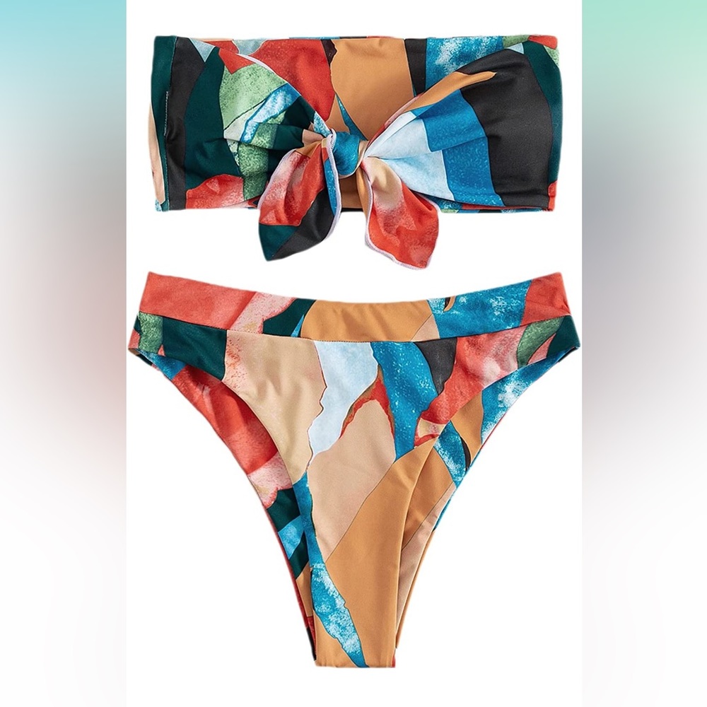 Strapless Bikini Set